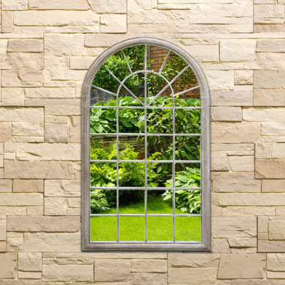 Metal Flat Wall Mirror