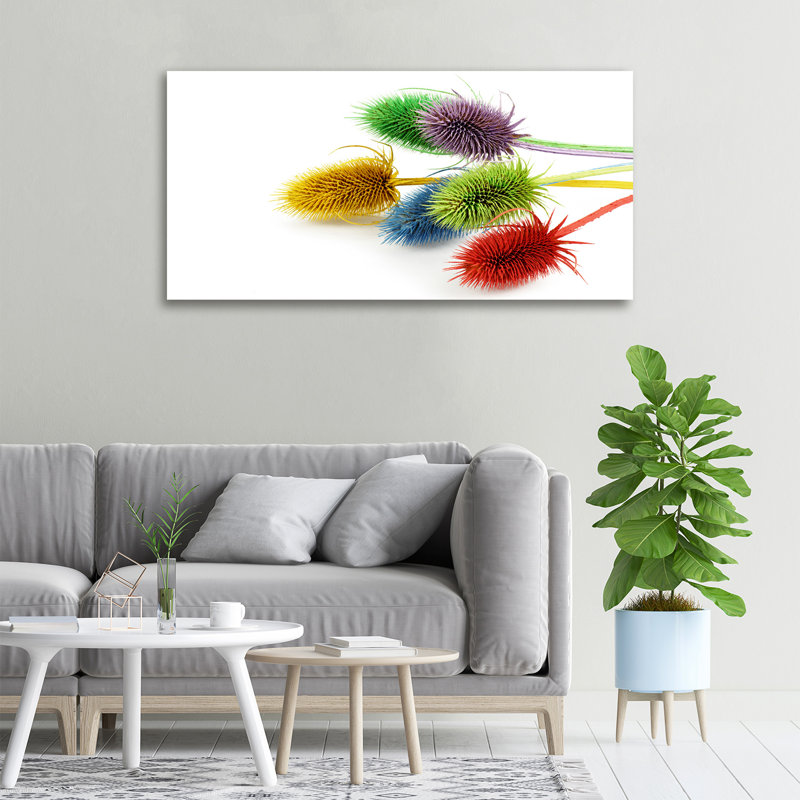 Thistle - No Frame Print on Canvas