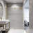 Elan 56-60" W x 74" H Sliding Frameless Shower Door with 3/8" Fluted Glass-98714579