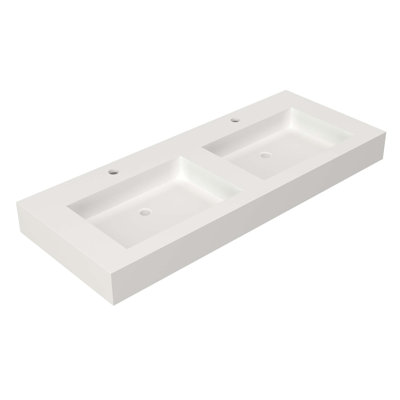 Stone Resin Solid Surface Bathroom Vanity Basin Sink