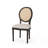 Kandy 19.5 " H Upholstered Rubberwood Solid Wood Side Chair-996997092