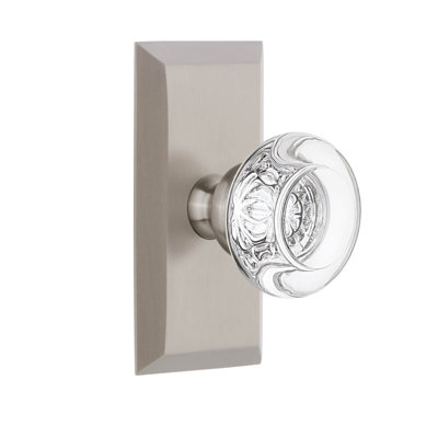 Grandeur Concealed Screw Mechanism Mushroom Knob