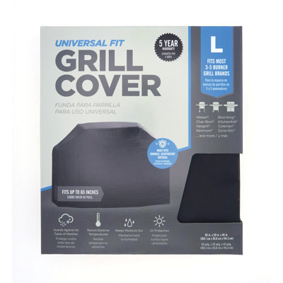 Universal Fit Grill Cover - Fits Up to 65" Wide