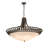 Hampton 6 - Light Timeless Bronze Unique/Statement Pendant