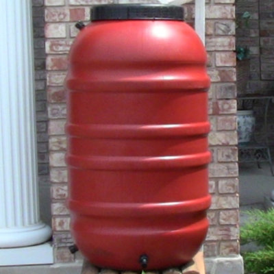 Baril d'eau de pluie 55 gallons
