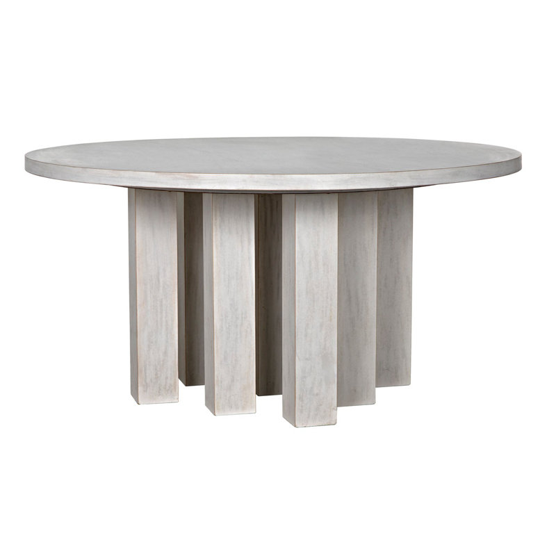 Resistance Round Mahogany Wood Dining Table