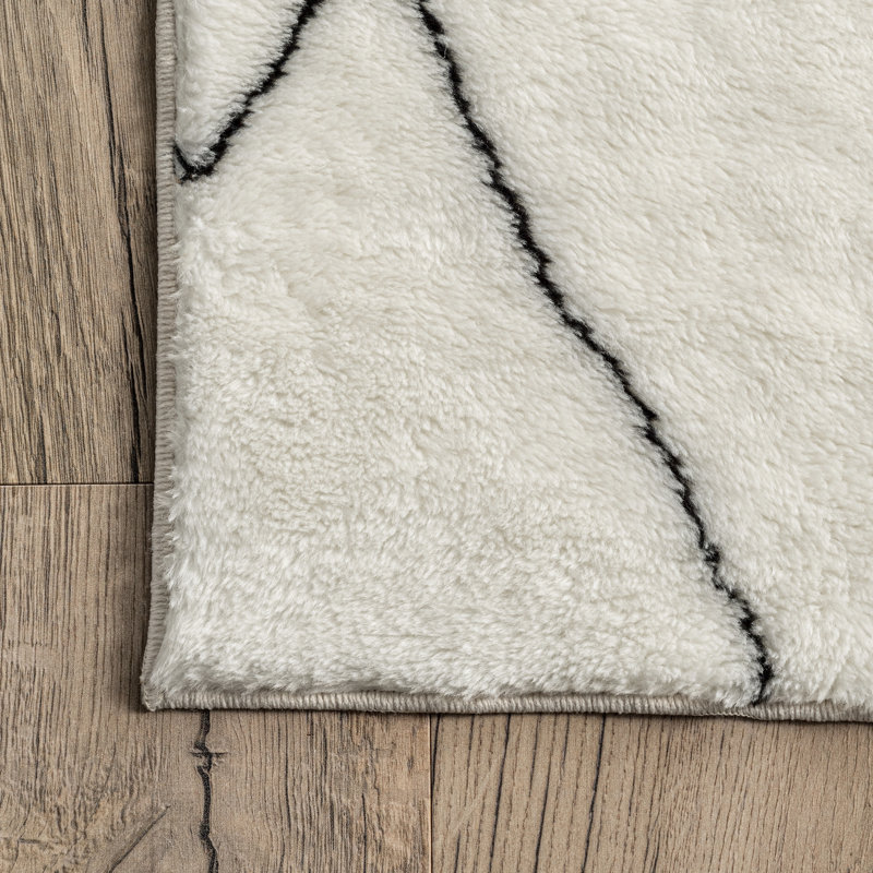 Tapis à poils longs Sammie SuperiorWash, Rectangle 5 pi x 8 pi