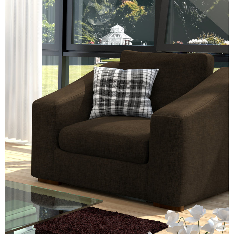 Northwest Hills Upholstered Armchair, Brown