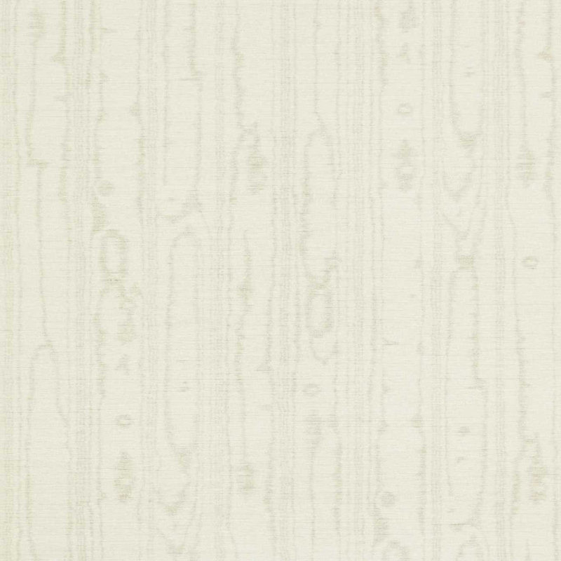 Watered Silk Wallpaper, Platinum Gray