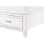 Lit de rangement très grand blanc en X avec peuplier et bois d'hévéa, tête de lit style transitionnel, 85,47 po Profondeur, largeur 81,02, hauteur du lit 48,73, bois massif et fabrication, style, hauteur, largeur