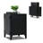 Foldable Metal Night Stand Side Table Cabinet-460216162