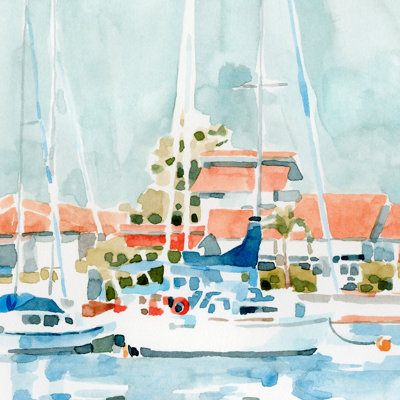 " Beach Town Summer I " by Emma Caroline