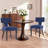 Modern Upholstered Side Dining Chairs – Curved Backrest & Wood Frame-114308618