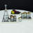 3 Piece Stepped Nesting Tray Set-Nickel
