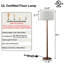 61 po Lampe sur pied Nordic-1044040460