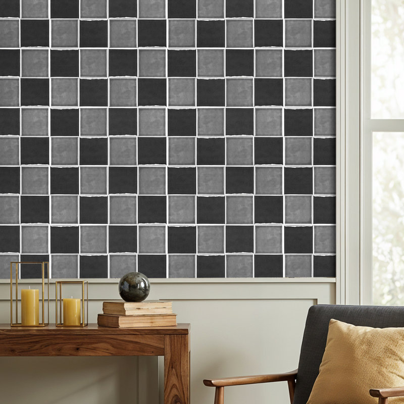 No Subject Wall Decals, Grey/Black