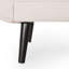 Chaise longue moderne rembourrée avec accoudoirs à volutes Calix-1193334638