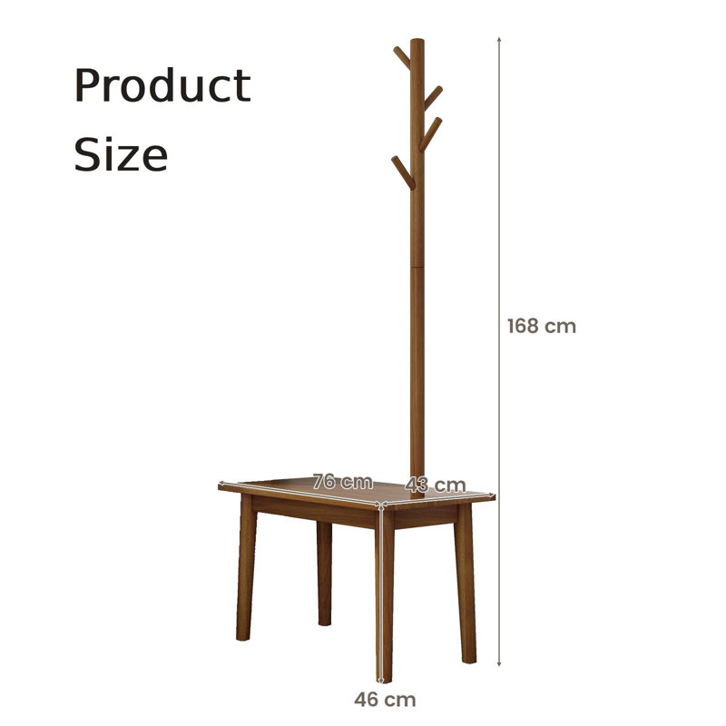 Diller Freestanding Coat Rack