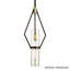 Luminaire suspendu géométrique à 1 lumière Raef-127115090-28222736