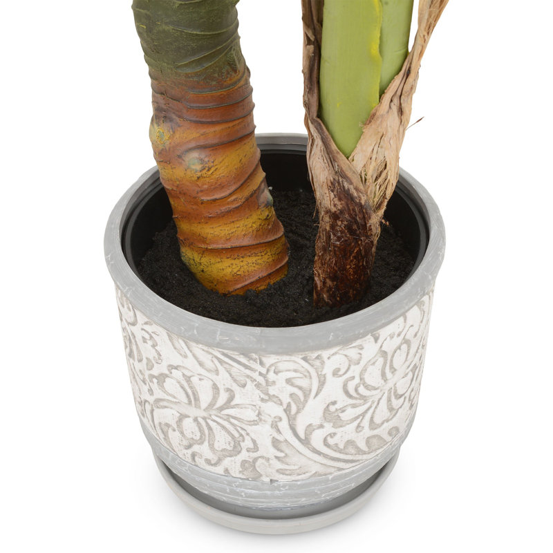 120cm Faux Philodendron Plant in Pot