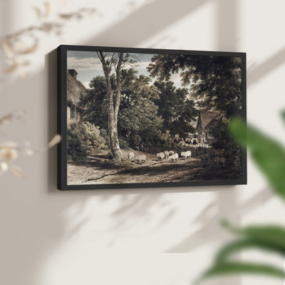 Paysages rétro-CCDCLXIV - reproduction encadrée
