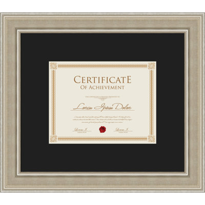 Mezzo Silver Wood Picture Frame