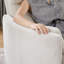  Fauteuil inclinable électrique berçant en chenille avec dossier et repose-pieds indépendants, deux coussins décoratifs et port de charge de type C (ensemble de 2)