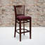 Tabouret de restaurant en bois à dossier à lattes Prompton-1572451030-1485665162-1485665153