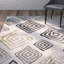 Tapis ivoire / noir Shroyer-19262083