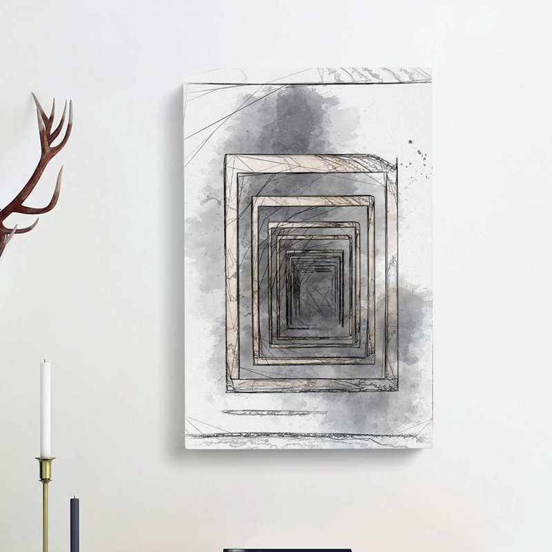 Sketching the Architecture Vol.53 - Wrapped Canvas Drawing - Wrapped Canvas, 50cm H x 35cm W x 3cm D