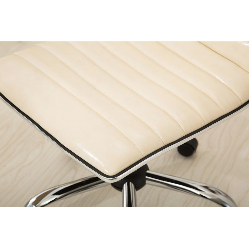 Adjustable Air Lift Office Chair, Beige