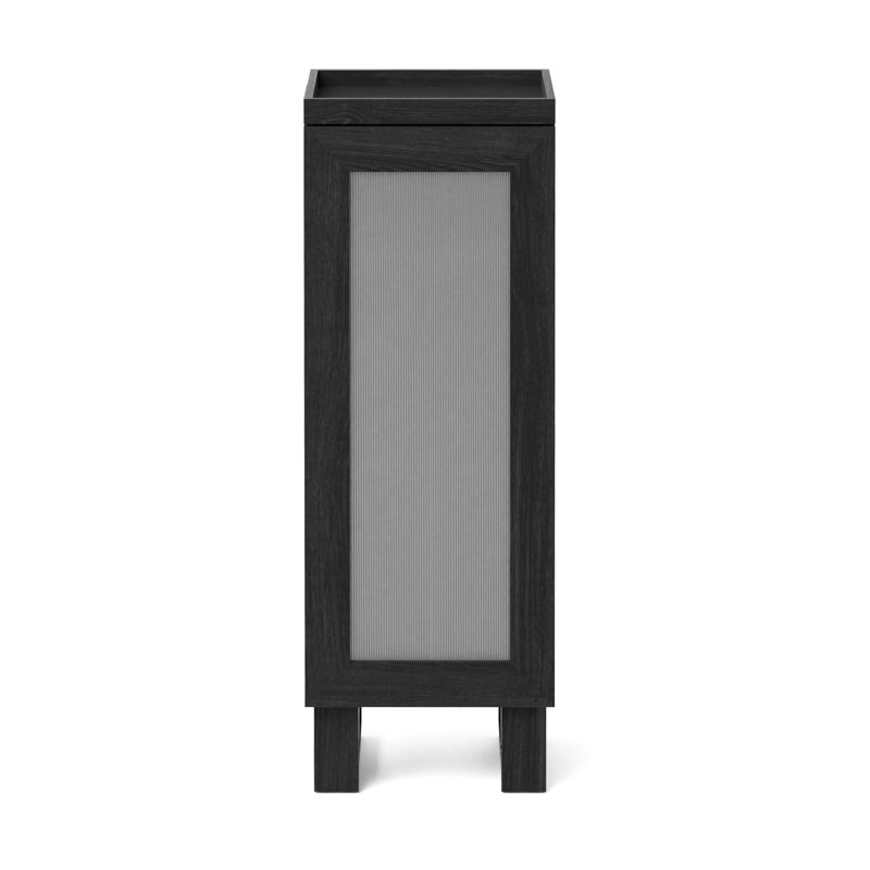 Mezza Freestanding Bathroom Cabinet, Dark Oak