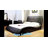 Petrucci Vegan Leather Sleigh Bed-1290324955-1290324957