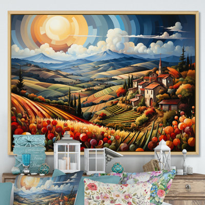 " Italy Tuscan Vineyards VI "