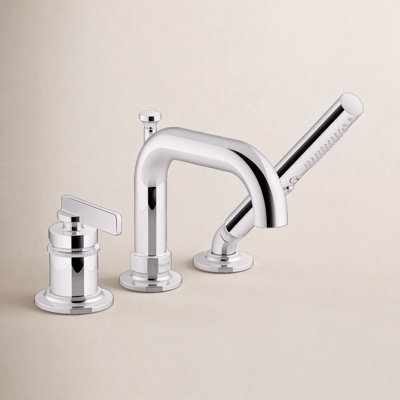 Castia Deck-Mount Bath Faucet with Handshower