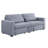 Colson Sofa Gray Linen