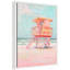 «Beach Lifeguard Tower Pastels» par Honey Island Studio, reproduction d'art sur toile encadrée