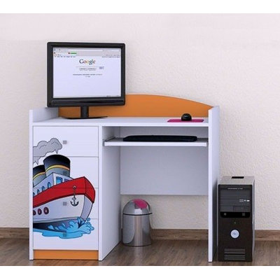 Hiro 100cm Computer Desk