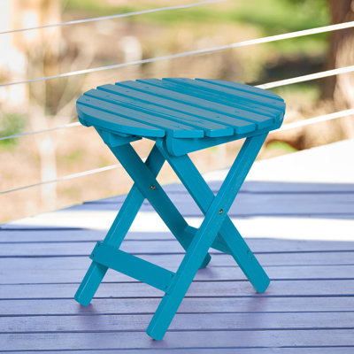 Table d'appoint d'extérieur pliante Brently