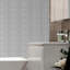 15cm W x 30.5cm L Aluminum Peel and Stick Mosaic Tile-2068674759