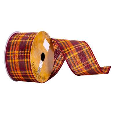 2.5'' Plaid Ribbon