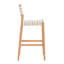 Tabouret de bar Mizuya blanc