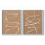 Terracotta Drift I-Premium, reproduction encadrée prête à accrocher - aucun clou requis - aucun clou requis-106168649-106168651