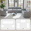 Ensemble de canapé modulaire convertible en chenille avec rangement Ares-674067458