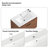 30" Wall-Mounted Bathroom Vanity with Soft-Close Drawers