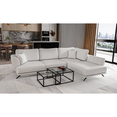 Aimslee 3 Seater Faux Leather Sofa Bed