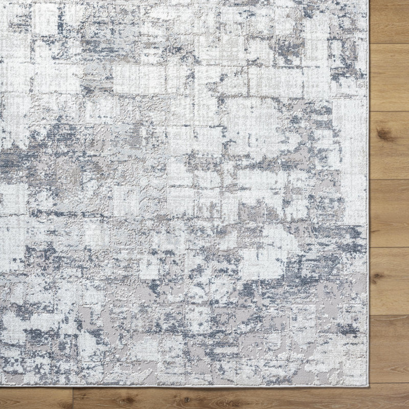 Sykeria Abstract Rug, Rectangle 5'3" x 7'