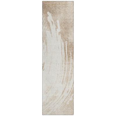 Machine Washable Indoor/Outdoor Suydam ACN2133 Swirls Rug