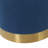 Velvet Round Storage Ottoman With Tray Top-478889270