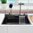 Digital Display Kitchen Sink With Faucet